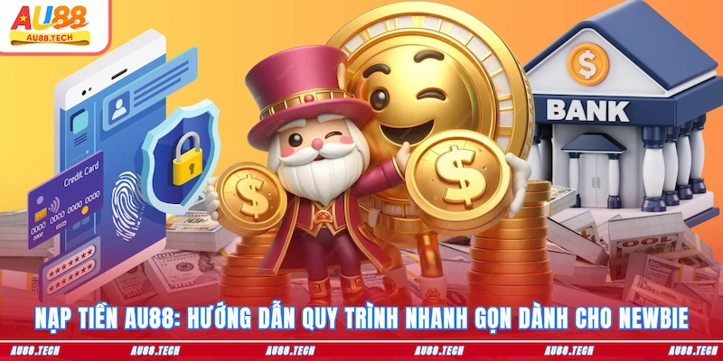Hướng dẫn tân binh chi tiết cách nạp tiền AU88